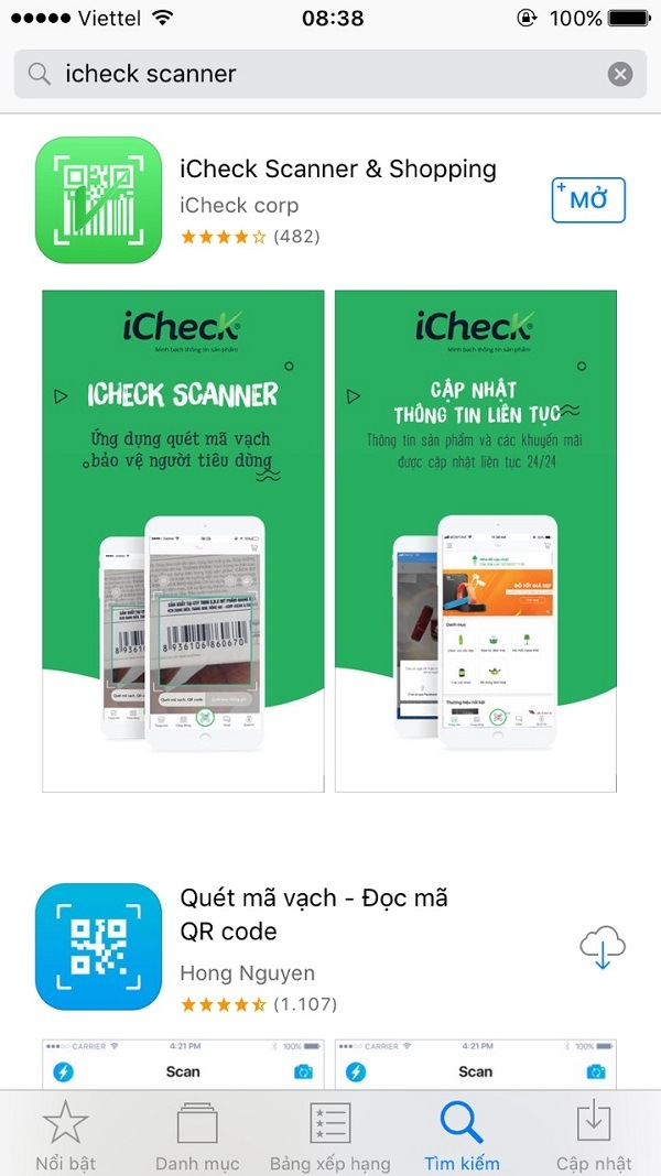 Gói 10 dịch vụ truy xuất thông tin mã vạch
