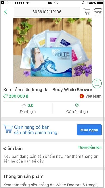 Gói 10 dịch vụ truy xuất thông tin mã vạch