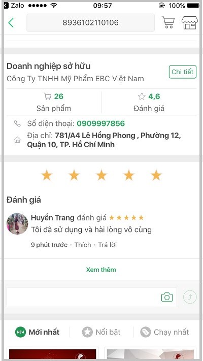 Gói 10 dịch vụ truy xuất thông tin mã vạch