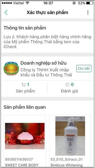 QR code cho tem chống tràn hàng
